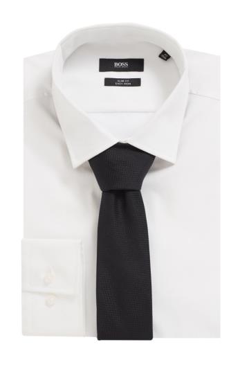 Krawaty BOSS Silk Czarne Męskie (Pl94910)